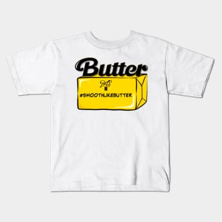 BTS - Smooth Like Butter Kids T-Shirt